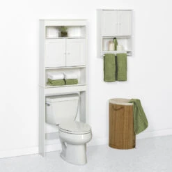 Zenna Home® Country Cottage 19"W X 6"D X 26"H White Bathroom Wall Cabinet -Alliee Bath And Faucet Shop Country Cottage Collection ab3ebf95 2074 4adc ba38 fc37b3565ded 1800x1800