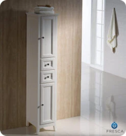 Fresca Oxford 14"W X 16"D X 68"H Antique White Linen Cabinet 10 Fresca Oxford 14"W X 16"D X 68"H Antique White Linen Cabinet -Alliee Bath And Faucet Shop FST2060AW 1 d3330f97 3c9a 44ae 9647 54a01d05a44f 1800x1800