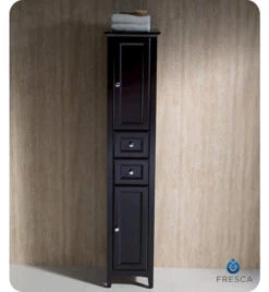 Fresca Oxford 14"W X 16"D X 68"H Espresso Linen Cabinet -Alliee Bath And Faucet Shop FST2060ES 3 825296e4 4777 482b 8422 6df9b742ab14 1800x1800