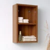 Fresca 12"W X 6"D X 20"H Teak Linen Cabinet