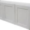 Quality One 24" X 54" White Laminate Laundry Wall Cabinet -Alliee Bath And Faucet Shop Shaker Laundry White 1800x1800