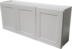 Quality One 24" X 54" White Laminate Laundry Wall Cabinet