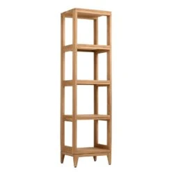 Avanity Teak 16"W X 13"D X 60"H Natural Linen Cabinet