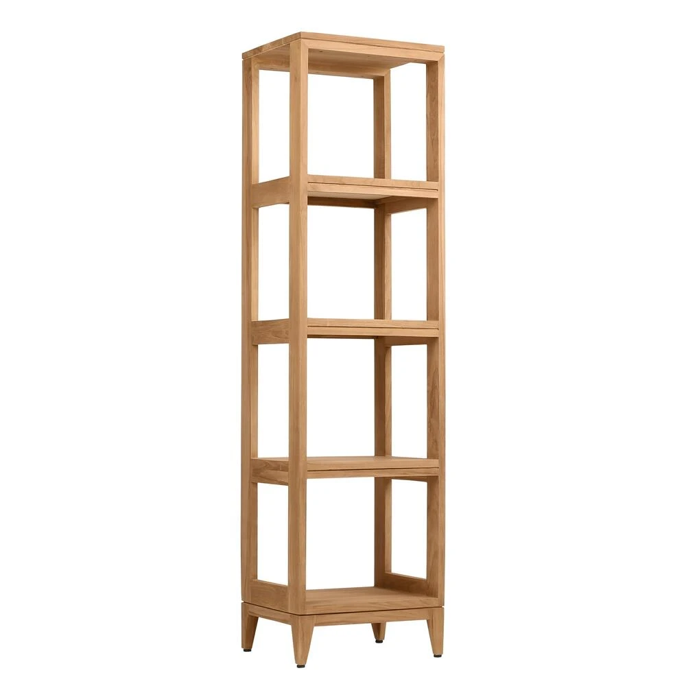 Avanity Teak 16"W X 13"D X 60"H Natural Linen Cabinet 3 Avanity Teak 16"W X 13"D X 60"H Natural Linen Cabinet