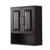 Wyndham Collection Daria 25"W X 9"D Dark Espresso Bathroom Wall Cabinet 2 Wyndham Collection Daria 25"W X 9"D Dark Espresso Bathroom Wall Cabinet -Alliee Bath And Faucet Shop WC 2525 WC DES 1800x1800