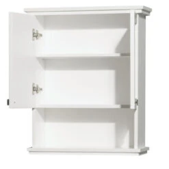 Wyndham Collection Acclaim 25"W X 9"D X 30"H White Bathroom Wall Cabinet -Alliee Bath And Faucet Shop WCV8000WCWHOPEN dcb1746e d392 486f 86d1 4fdc3d50816f 1800x1800