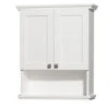 Wyndham Collection Acclaim 25"W X 9"D X 30"H White Bathroom Wall Cabinet 1 Wyndham Collection Acclaim 25"W X 9"D X 30"H White Bathroom Wall Cabinet -Alliee Bath And Faucet Shop WCV8000WCWH 1800x1800