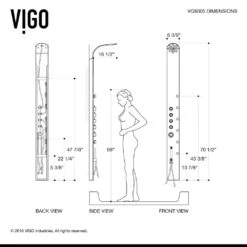 Brielle 70.5 In. 6-Jet High Pressure Shower Panel System With Rainhead Fixed Handheld Dual Shower In Stainless Steel 25 Brielle 70.5 In. 6-Jet High Pressure Shower Panel System With Rainhead Fixed Handheld Dual Shower In Stainless Steel -Alliee Bath And Faucet Shop a01da54284b5e2ffa591951368fd3378 90396c5e a412 4051 bb49 d50813727eac 1800x1800