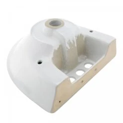 Ondine 16 In. Small Pedestal Combo Bathroom Sink In White With Overflow -Alliee Bath And Faucet Shop a08ad349adae134ea8f07c1180ba2d80 1800x1800