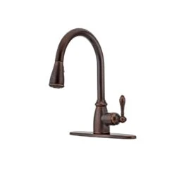 Canton Single-Handle Pull-Down Sprayer Kitchen Faucet In Tuscan Bronze -Alliee Bath And Faucet Shop a10efd1a012b74dfbb4693fb5a395ef6 d5398dc9 7cba 4a71 94bf 34cc99ba966d 1800x1800