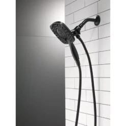 In2ition Two-in-One 4-Spray 6 In. Dual Wall Mount Fixed And Handheld Shower Head In Matte Black -Alliee Bath And Faucet Shop a25f9933dd27812ba593c746876f6ed8 1800x1800
