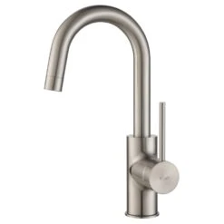 Oletto Single-Handle Kitchen Bar Faucet In Spot-Free Stainless Steel -Alliee Bath And Faucet Shop a40784a4e0891c606fbb5bb45d0a031c 1800x1800