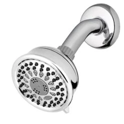 5-Spray 3.8 In. Single Wall Mount Low Flow Fixed Shower Head In Brushed Nickel -Alliee Bath And Faucet Shop a4c23f99007cfbb8b1a69315d1bc0439 1800x1800