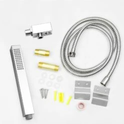 39 In. 2-Jet Easy Connect Shower Panel System In Stainless Steel With Rainfall Waterfall Shower Head And Handheld Shower -Alliee Bath And Faucet Shop a5f2dc59be8bc328688ad0fb2499bbf3 1800x1800