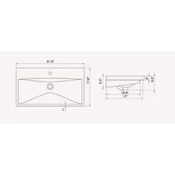 Nameeks Elite Wall Mounted Bathroom Sink In White -Alliee Bath And Faucet Shop a630eac919eab34e277d981598d8d146 1800x1800