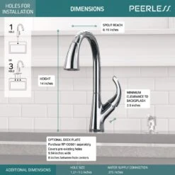 Parkwood Single-Handle Pull-Down Sprayer Kitchen Faucet In Chrome 10 Parkwood Single-Handle Pull-Down Sprayer Kitchen Faucet In Chrome -Alliee Bath And Faucet Shop a6bcca316544cca60ff12e3683643a97 1800x1800