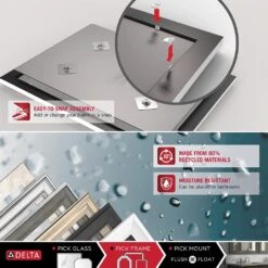 28 In. W X 36 In. H (M1) Framed Rectangular Standard Glass Bathroom Vanity Mirror In Matte White -Alliee Bath And Faucet Shop a6bfedb7bd0ed2914b82a0214c0f11bf eb0f3c75 8f58 4cec bbad c9ef1bbe6d30 1800x1800