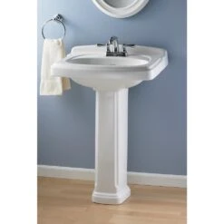 American Standard Portsmouth Pedestal Leg In White -Alliee Bath And Faucet Shop a7926531d5149524202b925222526ed9 1800x1800