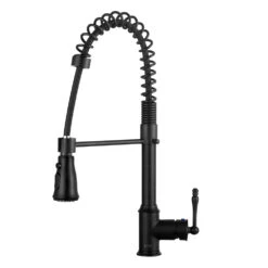 Commercial-Style Spring Neck Single-Handle Pull-Down Sprayer Kitchen Faucet With 2-function Sprayer In Chrome 7 Commercial-Style Spring Neck Single-Handle Pull-Down Sprayer Kitchen Faucet With 2-function Sprayer In Chrome -Alliee Bath And Faucet Shop a7aa9d1c1e7da56e2f4258ae706e942c 1800x1800