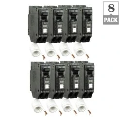 Q-Line 20 Amp Single-Pole Arc Fault Combination Circuit Breaker (8-Pack) -Alliee Bath And Faucet Shop a83503b0fc0963ff05bbf97be19b2e81 1800x1800