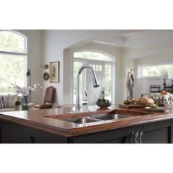 Kaden Single-Handle Pull-Down Sprayer Kitchen Faucet With Reflex And Power Clean In Chrome -Alliee Bath And Faucet Shop aa54af83b34d62c0dc5ef66a1ffbb735 1800x1800