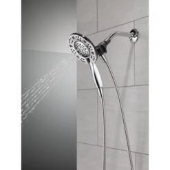 In2ition Two-in-One 4-Spray 6 In. Dual Wall Mount Fixed And Handheld Shower Head In Chrome -Alliee Bath And Faucet Shop aa68d0b3860735cb72baa289dd03614a 1800x1800