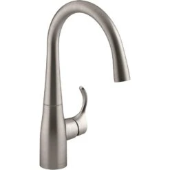 Simplice Single-Handle Bar Faucet In Vibrant Stainless