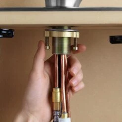 Barossa Single-Handle Pull-Down Sprayer Kitchen Faucet With Soap/Lotion Dispenser In Vibrant Stainless -Alliee Bath And Faucet Shop acaf03f1003641674730c7e2799ae493 1800x1800