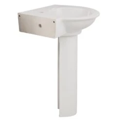Pegasus Evolution Corner Pedestal Combo Bathroom Sink In White -Alliee Bath And Faucet Shop acd0944e4000bb6edb7935ad0189b148 1800x1800