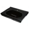 Foremost Structure Suite 20-5/80 In. Pedestal Sink Basin In Black 2 Foremost Structure Suite 20-5/80 In. Pedestal Sink Basin In Black -Alliee Bath And Faucet Shop adee87e000b430923a0bf47e70486659 1800x1800