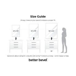 30 In. X 40 In. Frameless Beveled Edge Copper-Free Rectangle Bathroom Vanity Mirror 15 30 In. X 40 In. Frameless Beveled Edge Copper-Free Rectangle Bathroom Vanity Mirror -Alliee Bath And Faucet Shop ae13bbc5b06c51da970fbc907b0855bb 1800x1800