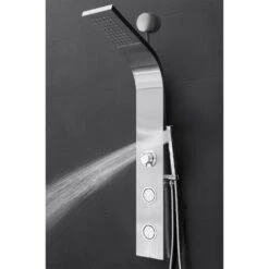 39 In. 2-Jet Easy Connect Shower Panel System In Stainless Steel With Rainfall Waterfall Shower Head And Shower Wand -Alliee Bath And Faucet Shop ae8163ace875a4e5548b5c9f060f7e2e 1800x1800