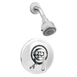Allura Single-Handle 2-Spray Shower Faucet With VersaFlex Integral Diverter In Polished Chrome (Valve Included)