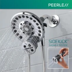 SideKick Two-in-One 5-Spray Dual Showerhead And Handheld Showerhead With Pause In Chrome -Alliee Bath And Faucet Shop b59b5d4517ebe5de640a7baffd4bcd3d 1800x1800