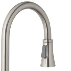 Selma 2-Handle Pull-Down Sprayer Bridge Kitchen Faucet With Soap Dispenser In Stainless Steel -Alliee Bath And Faucet Shop b60aab9f9936b4df24fd40e39f214cba 1800x1800