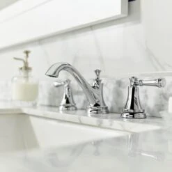 Silverton 8 In. Widespread 2-Handle Bathroom Faucet In Chrome -Alliee Bath And Faucet Shop b89a31d5658c0c1857202dea8249e667 1800x1800