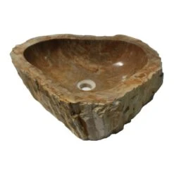 Eden Bath Natural Stone Mid-Sized Vessel Sink In Petrified Wood -Alliee Bath And Faucet Shop b92a96026641bc865d2f79a227d1c742 1800x1800