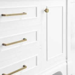 Melpark 48 In. W X 22 In. D Bath Vanity In White With Cultured Marble Vanity Top In White With White Sink -Alliee Bath And Faucet Shop bb538997d217028f3ba4f7aac1f7af6e 1800x1800