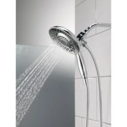 In2ition Two-in-One 5-Spray 6.8 In. Dual Wall Mount Fixed And Handheld Shower Head In Chrome 21 In2ition Two-in-One 5-Spray 6.8 In. Dual Wall Mount Fixed And Handheld Shower Head In Chrome -Alliee Bath And Faucet Shop bb6aa6317327a43d24d1d136787338b3 1800x1800