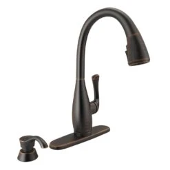 Dominic Single-Handle Pull-Down Sprayer Kitchen Faucet With Touch2O & ShieldSpray Technology In SpotShield Stainless -Alliee Bath And Faucet Shop bb9a966ca9a3da0c9bd8fd602e17da18 1800x1800