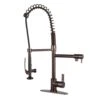 Single-Handle Pre-Rinse Spray Utility Pull-Down Sprayer Kitchen Faucet In Oil Rubbed Bronze -Alliee Bath And Faucet Shop bc85dcf7775df07ee3475e71b803ed3c 1800x1800