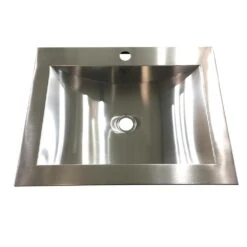 Hardy 16.5 In. Undermount Bathroom Sink In Stainless Steel -Alliee Bath And Faucet Shop c3de6b12774e1bf7d6d31ba512db3643 1800x1800
