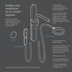 Nebia By Moen 1-Spray 8 In. Dual Shower Head And Handheld Shower Head With Magnetic Dock In Spot Resist Brushed Nickel -Alliee Bath And Faucet Shop c5c21e670f3bd3e37c43f4027da912e4 1800x1800