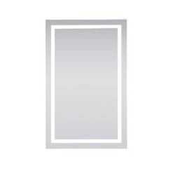 Timeless Home 48 In. H X 36 In. W Single Modern Rectangular Aluminum Lighted LED Mirror In Silver(5000K) -Alliee Bath And Faucet Shop c5ef148c0b5d274b26a970c44ad000a3 1800x1800