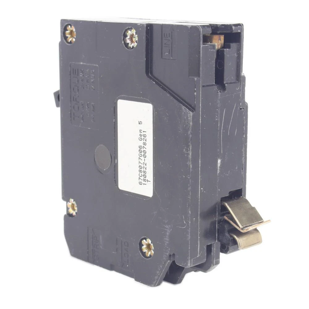 BR 20 Amp 1-Pole Dual Function (Arc Fault/Ground Fault) Plug-On Neutral Circuit Breaker 6 BR 20 Amp 1-Pole Dual Function (Arc Fault/Ground Fault) Plug-On Neutral Circuit Breaker - Image 4