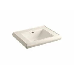 KOHLER Memoirs 5-3/8 In. Cermaic Pedestal Sink Basin In White With Overflow Drain -Alliee Bath And Faucet Shop c6eb71e716a43c9a78602179c2f98054 1800x1800