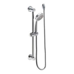 1-Spray Eco-Performance 4 In. Hand Shower With Slide Bar In Brushed Nickel 12 1-Spray Eco-Performance 4 In. Hand Shower With Slide Bar In Brushed Nickel -Alliee Bath And Faucet Shop c75e4b83a98f1cdbdaf0aa209d19388f 1800x1800