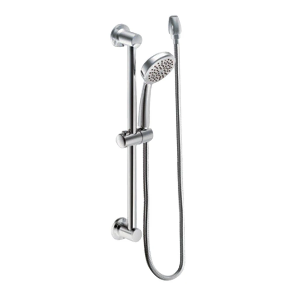 1-Spray Eco-Performance 4 In. Hand Shower With Slide Bar In Brushed Nickel 7 1-Spray Eco-Performance 4 In. Hand Shower With Slide Bar In Brushed Nickel - Image 5