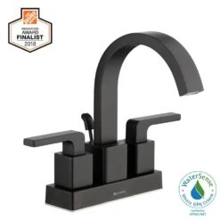 Farrington 4 In. Centerset 2-Handle Hi-Arc Bathroom Faucet In Matte Black 15 Farrington 4 In. Centerset 2-Handle Hi-Arc Bathroom Faucet In Matte Black -Alliee Bath And Faucet Shop c938055e20c614b0cfde5e3af1afc3d9 1800x1800