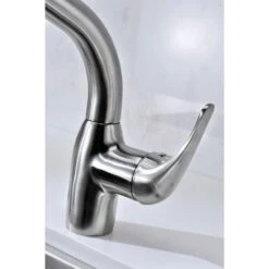 Harbour Single-Handle Pull-Out Sprayer Kitchen Faucet In Brushed Nickel -Alliee Bath And Faucet Shop cc2caaf078178ac59b7b1942a9ea3d01 1800x1800